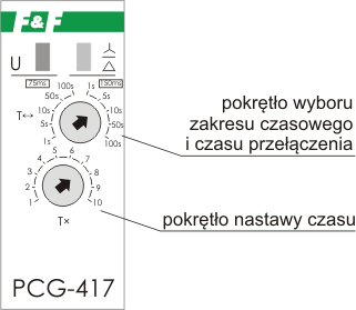 Реле времени pcg 417